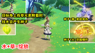 原神绽放反应怎么触发