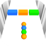 颜色球球：蛇形撞击