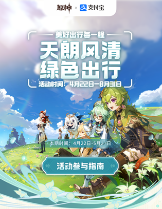 原神x2023年年度绿色出行活动怎么参与