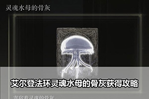 艾尔登法环灵魂水母的骨灰获得攻略