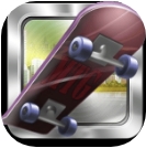 滑板少年坐天台