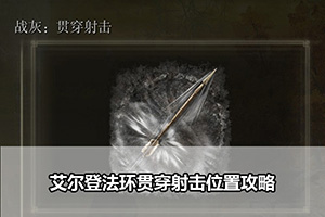 艾尔登法环贯穿射击位置攻略