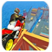 城市摩托车玩特技