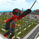 火柴人绳索英雄无限金币版